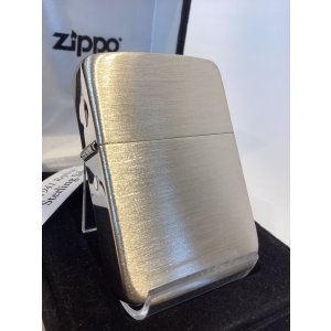 画像: No.24 1941レプリカ BRUSHED STERLING SILVER ZIPPO ブラッシュ スターリングシルバーPLANE プレーン z-6608