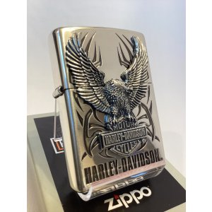 画像: No.200 HARLAY DIVIDSON ZIPPO ハーレー・ダビッドソン BIG EAGLE METAL ビッグイーグルメタル z-6611