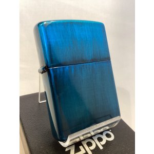 画像: No.200 推奨品ZIPPO USED COLOR ユースドカラー BLUE PLANE ブループレーン z-6613