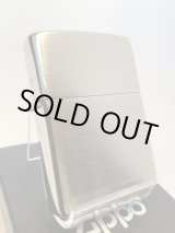画像: No.200 USED ZIPPO 2019年製 BRUSHED CHROME ブラッシュクローム PLANE プレーン z-6619
