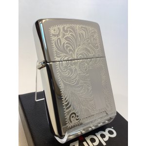 画像: No.352 ヴィンテージZIPPO 2003年製 VENETIAN ヴェネチアン(唐草) z-6622