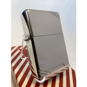 画像: No.260フラットトップ ヴィンテージZIPPO 1989年製 HIGH  POLISH CHROME ハイポリッシュクローム PLANE プレーン z6626