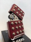 画像3: No.200 レザーシリーズZIPPO 牛革巻き RED レッド 両面ビス付き z-6627
