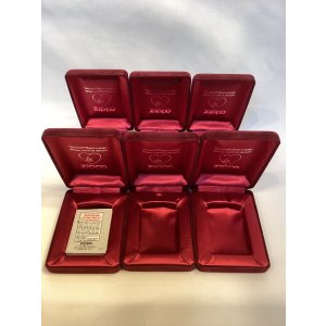 画像: ZIPPO GOODS ZIPPOベッチン箱(エンジ色) 6個セット z-6632