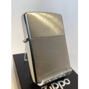 画像: No.200 ヴィンテージZIPPO 2008年製 BRUSHED CHROME HERRINGBONE ブラッシュクローム ヘリンボーン z-6639
