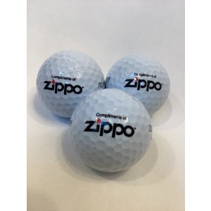 画像: ZIPPO GOODS TOP FLITE GOLF BALLS トップフライト ZIPPOゴルフボール 3個セット z-6642