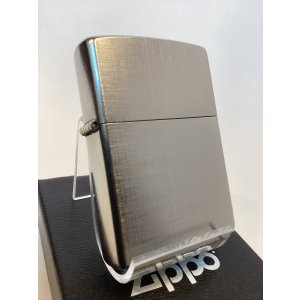 画像: No.200 推奨品ZIPPO BRUSHED CHROME ブラッシュクローム LINEN WAVE リネンウェーブ z-6649