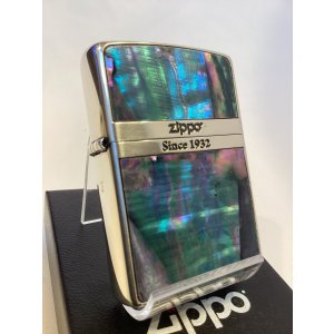画像: No.200 推奨品ZIPPO SILVER MIRROR シルバーミラー 天然シェル z-6677