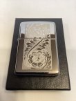 画像5: No.150 PVDシリーズZIPPO BLACK ICE ブラックアイス WHIRL POOL LEAF ワールプールリーフ z-6703