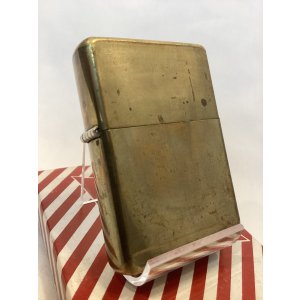 画像: No.230 ヴィンテージZIPPO 1995年製 ANTIQUE BRASS アンティークブラス PLANE プレーン z-6721