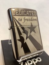 画像: No.150 NASA&ミリタリーZIPPO BLACK ICE ブラックアイス DEDICATED TO FREEDOM 湾岸戦争 z-6727