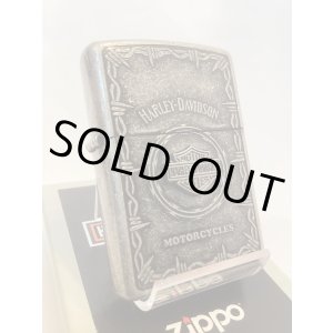 画像: No.200 HARLAY DIVIDSON ZIPPO ハーレー・ダビッドソン SILVER BARREL シルバーバレル BAR & SHIELD METAL バー&シールド メタル z-6761