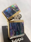 画像2: No.200G 推奨品ZIPPO GOLD MIRROR ゴールドミラー 天然シェル z-6768