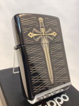 画像: No.200 推奨品ZIPPO BLACK HOLE ブラックホール SWORD ソード(剣) z-6807
