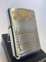 画像: No.200 バドワイザーシリーズZIPPO GOLD&SILVER BUDWEISER ゴールド&シルバー バドワイザー z-6834