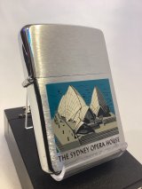 画像: No.200 ヴィンテージZIPPO 1994年製 BRUSHED CHROME ブラッシュクローム THE SYDNEY OPERA HOUSE シドニーオペラハウス z-6857