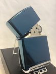 画像2: No.200 ヴィンテージZIPPO 2002年製 BLUE TITANIUM ブルーチタン PLANE プレーン z-6865