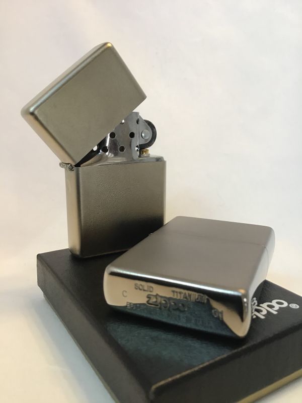 画像: 超貴重 ソリッドチタンシリーズZIPPO 入荷