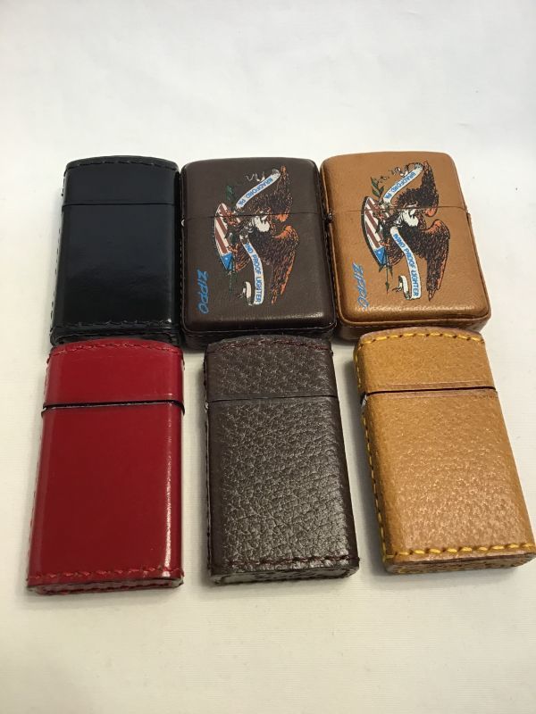 画像: 超貴重 レザーシリーズZIPPO 入荷