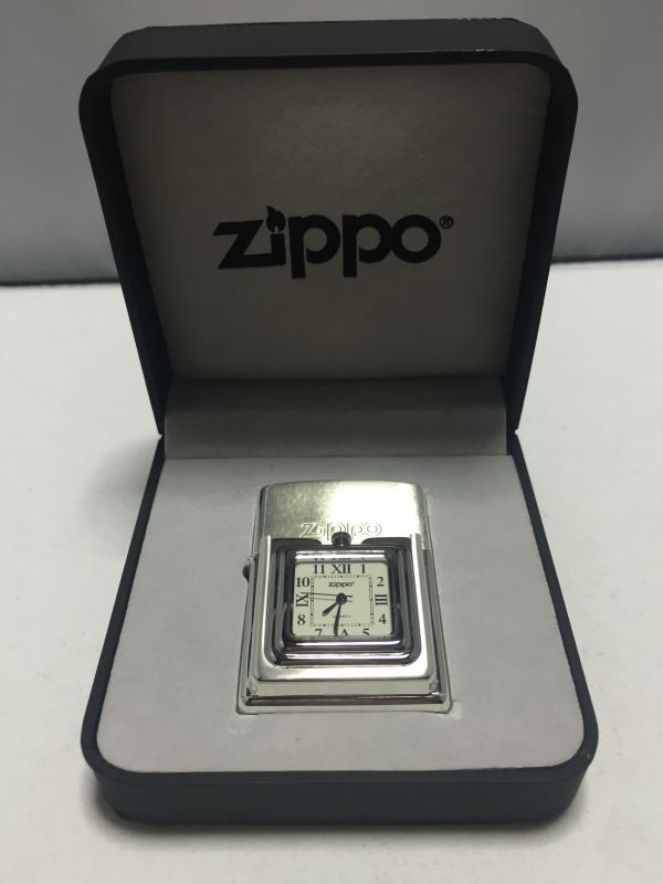 時計付き ZIPPO