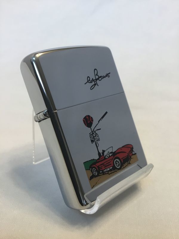 画像1: No.250 ヴィンテージzippo 1990年製 デザイン By Bow-Ａ　z-895