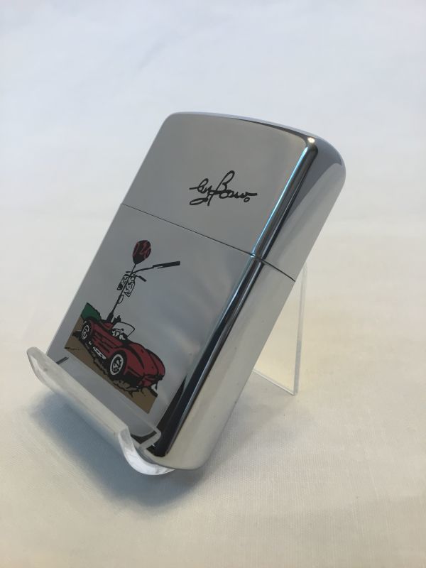 画像2: No.250 ヴィンテージzippo 1990年製 デザイン By Bow-Ａ　z-895