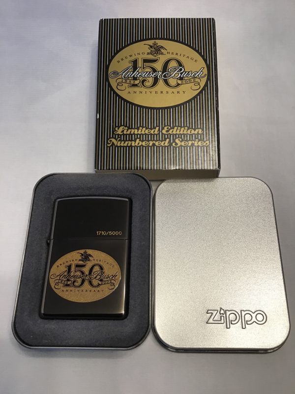 画像5: No.150 アンハイザー・ブッシュ 創立150周年記念限定ZIPPO z-1168