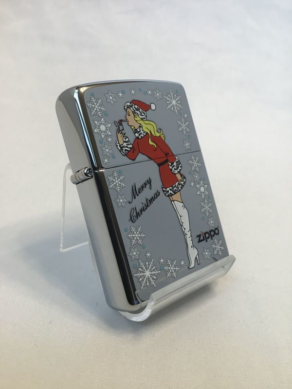 No.250 クリスマスガール ZIPPO ウィンディ サンタファッション z-1345