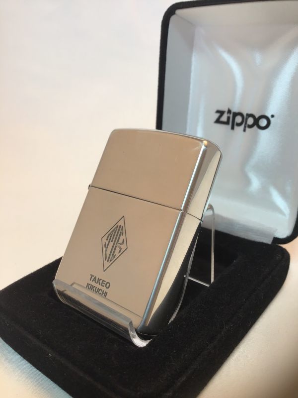 画像2: No.１５　スターリングシルバー　ＴＡＫＥＯ　ＫＩＫＵＣＨＩ　ＺＩＰＰＯ　[Z-310]   