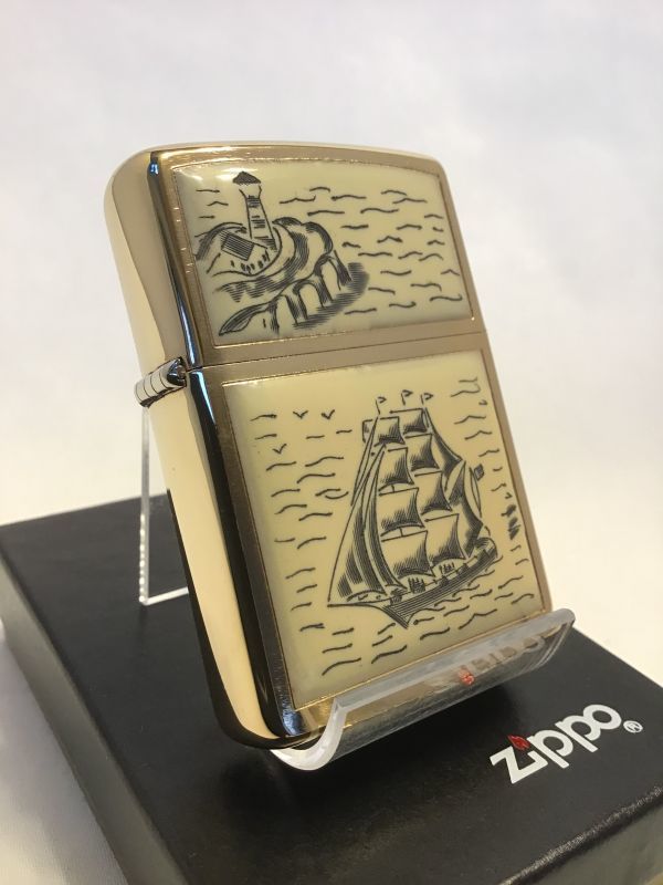 Zippo 帆船と灯台 未使用 - 小物