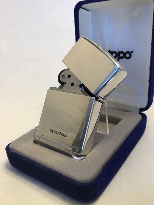 画像3: No.15 スターリングシルバーシリーズ STERLING SILVER ZIPPO TAKEOKIKUCHI タケオキクチ 限定 シリアルNo入り z-304]