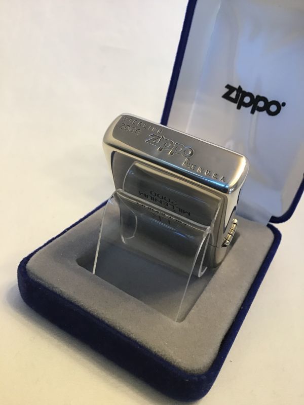 画像4: No.15 スターリングシルバーシリーズ STERLING SILVER ZIPPO TAKEOKIKUCHI タケオキクチ 限定 シリアルNo入り z-304]