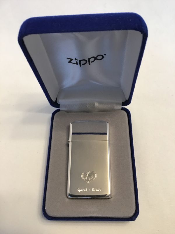 画像5: No.１５００　スターリングシルバー　スリム　スパイラルハートＺＩＰＰＯ　チャーム　[Z-364]