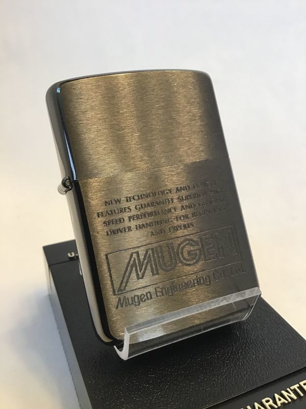 No 0 ヴィンテージzippo 1986年製 Mugen 無限 Z 2214 Bradford Tokyoオンラインショップ