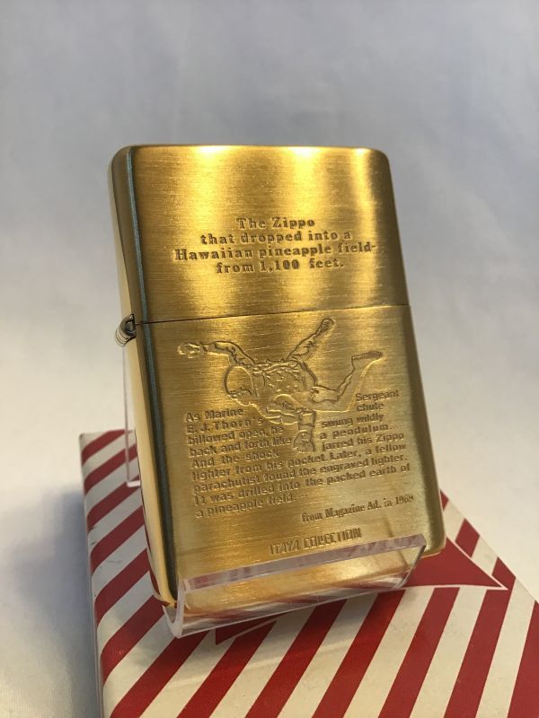 No.240 ヴィンテージZIPPO 1994年製 ZIPPOストーリー 空から落ちた