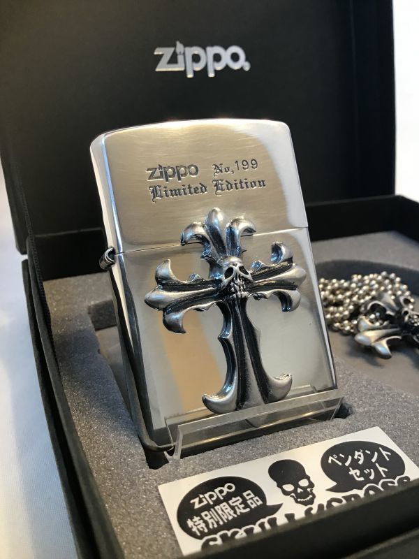 アメージング クロス　ZIPPO　新品　十字架　サテーナ仕上げ　ジッポ　ライター