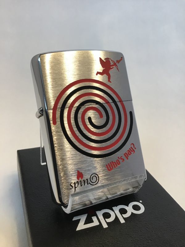 画像1: No.200SP-B ヴィンテージZIPPO 2005年製 SPINシリーズ スピン z-2526