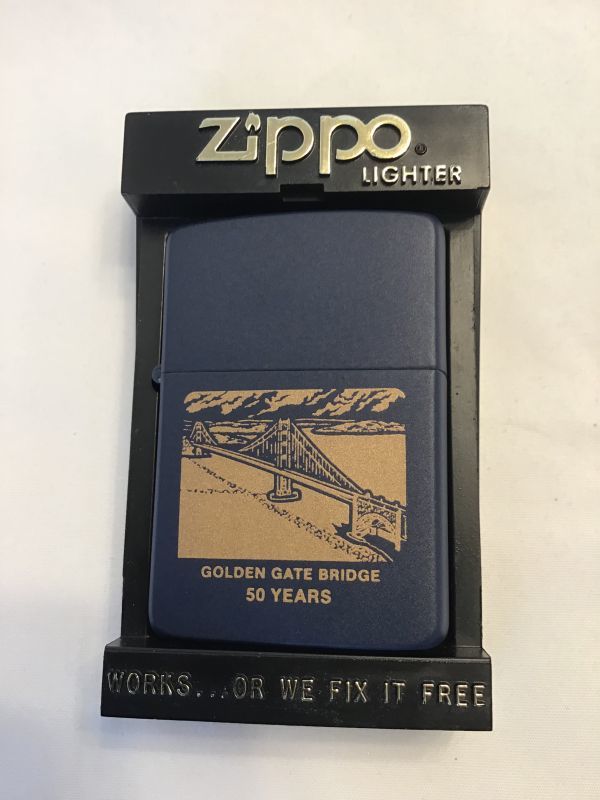 画像5: No.239 記念・限定品ZIPPO ゴールデン・ゲート・ブリッジ 設立50周年記念 z-2709