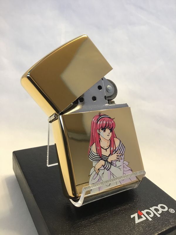 zippo ときめきメモリアル 藤崎 詩織 限定300個 両面加工 2003年製