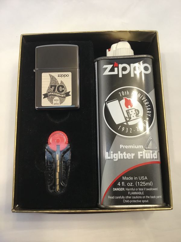 画像1: No.150 ZIPPO社創立70周年記念ZIPPO ギフトセット付き z-3170