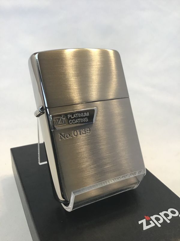 No.200 ヴィンテージZIPPO 2003年製 PLATINUM COATING プラチナ