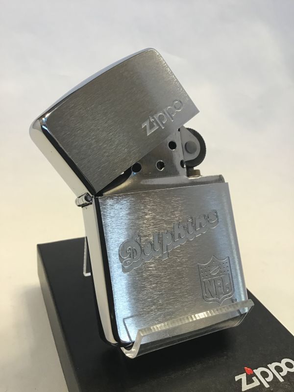 画像2: No.200 スポーツシリーズZIPPO ＮＦＬ　マイアミ・ドルフィン z-688