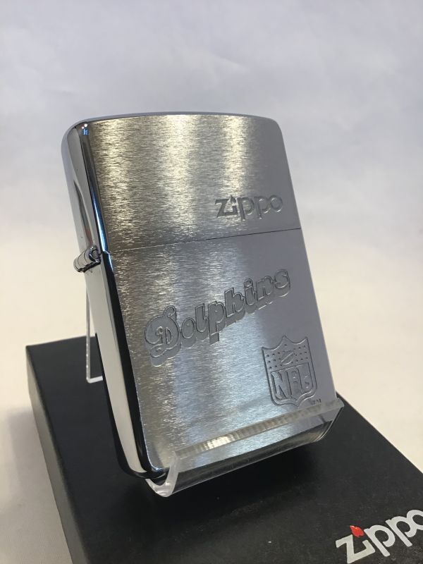 画像1: No.200 スポーツシリーズZIPPO ＮＦＬ　マイアミ・ドルフィン z-688