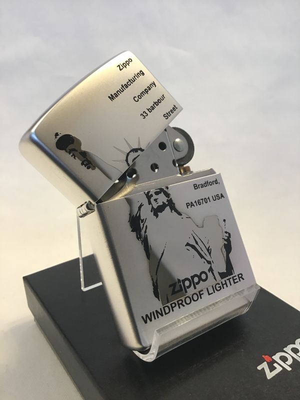 画像2: No.200 推奨品ZIPPO 自由の女神 シルバーパール z-1120