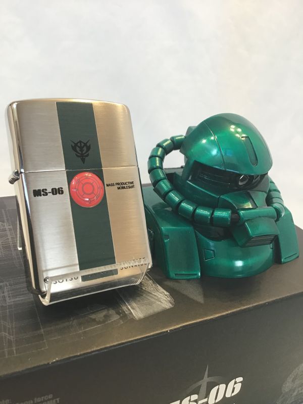 機動戦士ガンダム Zippo　ザク　ZAKU  立体メタル貼り　2000年製