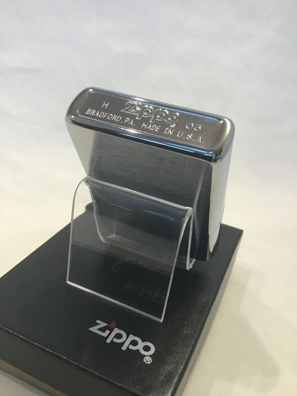 画像4: No.200 ヴィンテージZIPPO 2003年製 ナンバープレート Aタイプ z-1203