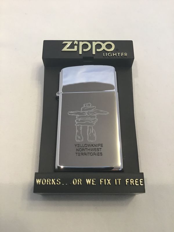 画像5: No.1610 スリムシリーズ カナダ製ZIPPO イエローナイフ AURORA  オーロラ z-3506