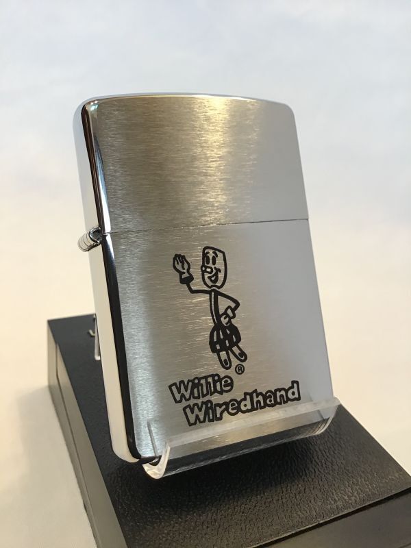 No.200 ヴィンテージZIPPO 2002年製 WILLIE WIREDHOND 電力会社の