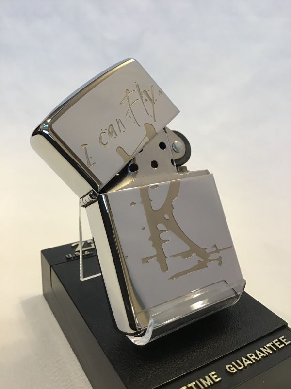 画像2: No.250 ヴィンテージZIPPO 1997年製 「I can fly Ｋ」z-3645