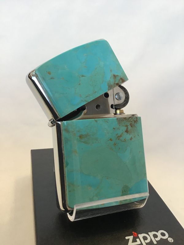 No.250 ヴィンテージZIPPO 2004年製 TURQUOISE ターコイズ z-3655